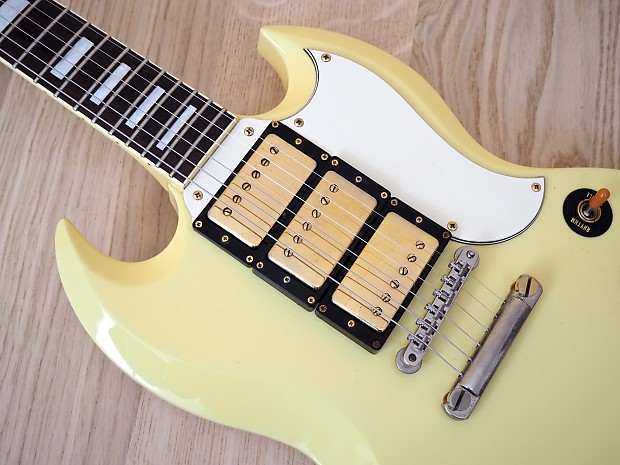 1989 Greco SG Custom '61 Reissue Guitar SS63-65 Mint | Reverb