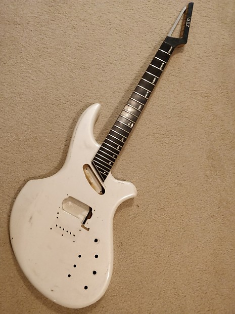 Zeta Mirror 6 White Luthier Repair Parts Only Project As-is