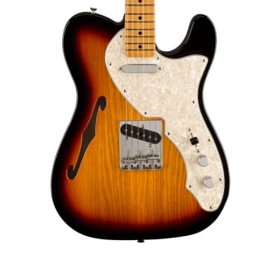 Fender Vintera II 60s Telecaster Thinline - 3-Color Sunburst w/ Maple FB image 3