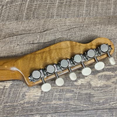 MyDream Partcaster Custom Built - Green Natural Thinline Lollar image 6