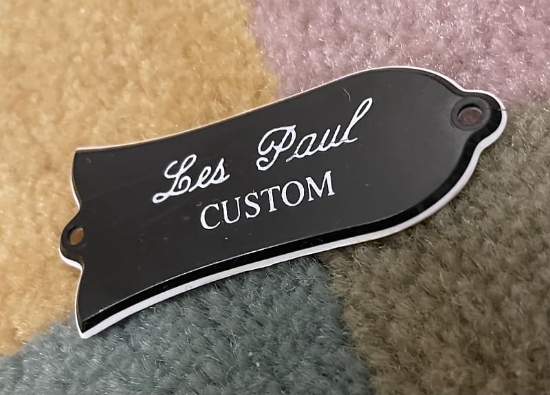 Gibson Les Paul custom shop truss rod cover [aftermarket] | Reverb