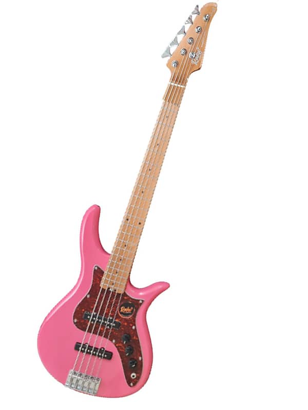 Raku Phantom Body Jazz Bass – Elegance Series – PHJB-PR5A-SP (Power Boost) image 1