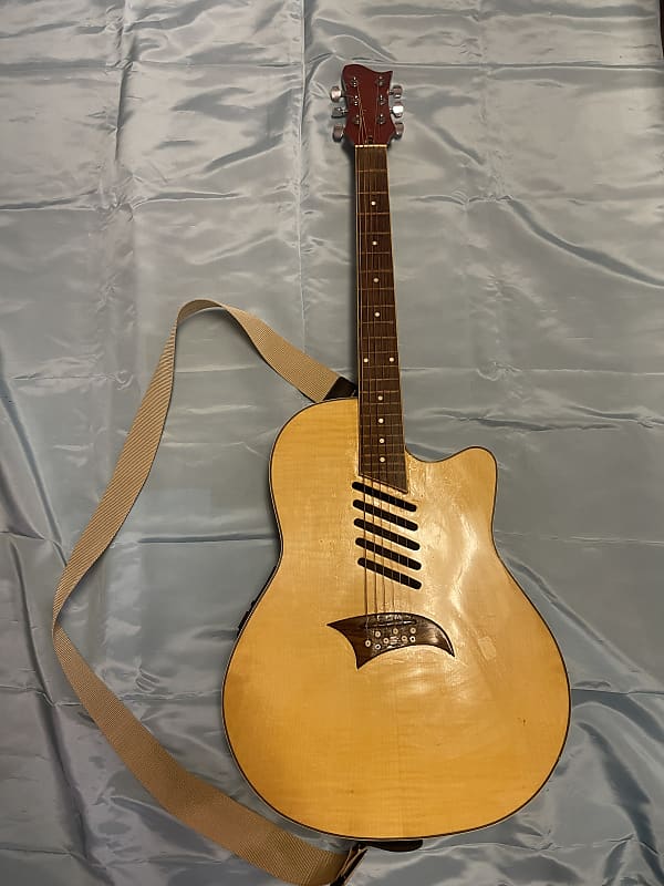 Gitano fretless acoustic electric ovation guitar Reverb