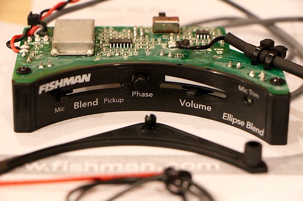 Fishman Ellipse Matrix Blend Acoustic Guitar Pickup/Preamp