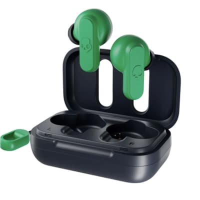 Skullcandy Dime 2 In-Ear Wireless Earbuds - Blue/Green image 2