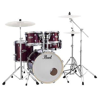 Pearl Export '' Shell Pack'' 10-12-16-22-SN Burgundy image 1