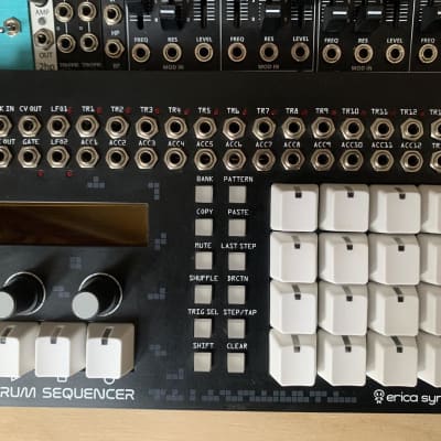 Erica Synths Drum Sequencer - Eurorack Module on ModularGrid