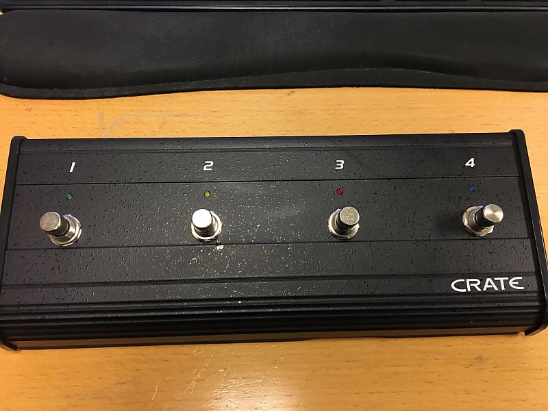 Crate BVFS4 Footswitch 4button Reverb