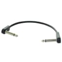 EBS PCF-DL18 18cm (7.08") Flat Patch Right Angle Guitar Patch Jumper Cable - Single