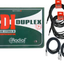 Radial JDI Duplex MK4 Stereo DI Passive Bundle