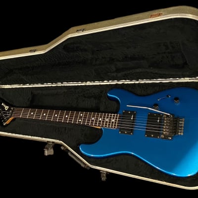 Charvel Model 3A - Circa 1987 1988 - Electric Blue - Made in Japan - MIJ - w/ OHSC image 3