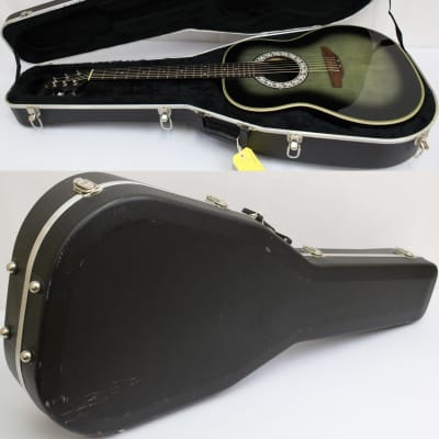 Ovation Celebrity CC11 Deep Bowl Acoustic Guitar, Green | Reverb