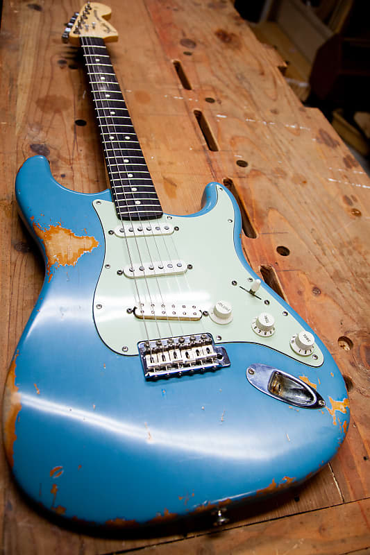 FENDER Highway One RELIC Stratocaster USA American | Lake Placid