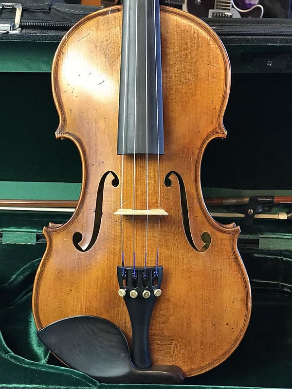 House of Weaver Rudoulf Doetsch 4/4 Violin Antique Natural Reverb