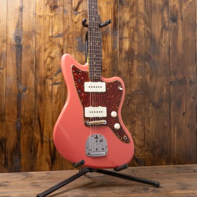 Fender Custom Shop '62 Jazzmaster Journeyman Relic, RW - Super Faded Aged Fiesta Red image 2