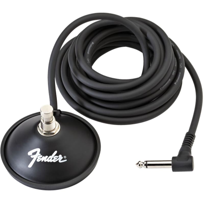 Fender Single Button On-Off Amplifier Footswitch, 1/4" Jack image 1