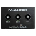 M-Audio M-TRACK SOLO 2-Ch USB Audio Recording Interface w Preamp & Phantom Power