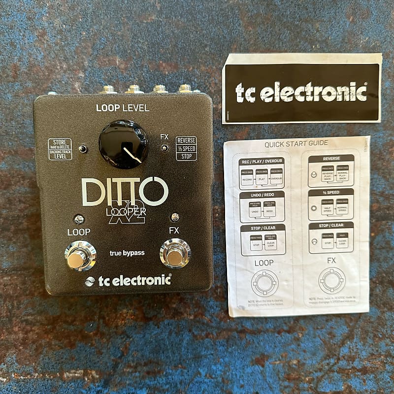 TC Electronic Ditto X2 Looper 2014 - Present - Black image 1