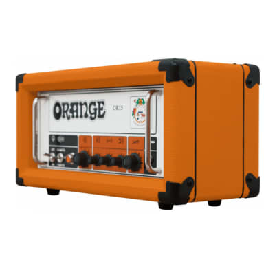Orange Amps OR15 15W Single Channel Guitar Amp Head (Orange) - Compact and Portable Amp for Players of Any Style, Perfect for Gigs or Practice image 2