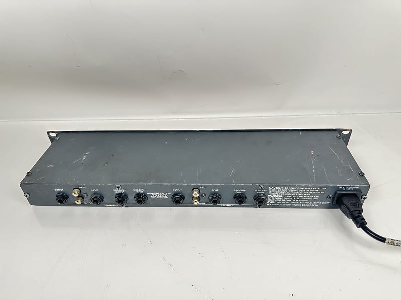 DOD 866 series Ⅱ 2ch コンプレッサー DOD 866 Series II, 2 Channel Gated Compressor Limiter, Rack