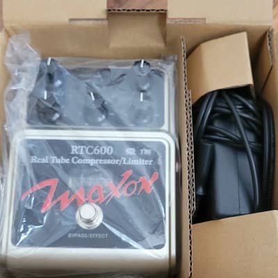 Reverb.com listing, price, conditions, and images for maxon-rtc600-real-tube-compressor-limiter