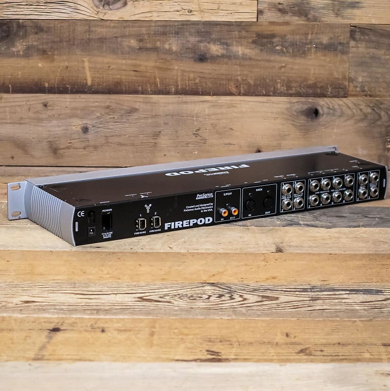 PreSonus Firepod FireWire Audio Interface Fire-Pod FP10