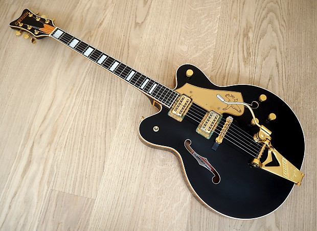 Gretsch black hot sale falcon double cutaway