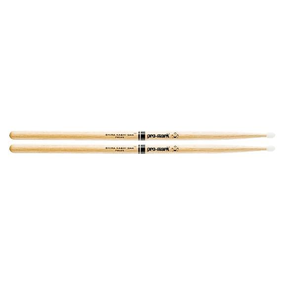 Promark Japanese White Oak Nylon Tip 5A Drum Sticks image 1