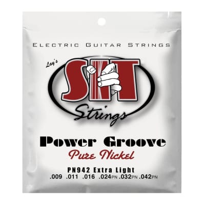 SIT Power Groove - Pure Nickel guitar strings, Extra Light for sale