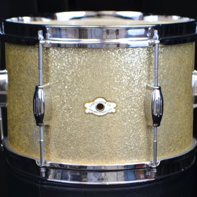 Camco 20/12/14" Drum Set - 1960s Silver Sparkle image 7
