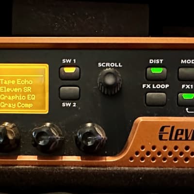 Eleven Rack Guitar Multi-Effects Processor and Pro Tools Interface by AVID - Orange image 2