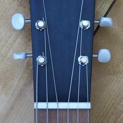 Woodsville Chicago 51 Lap Steel - Black, with Padded Gig Bag image 7