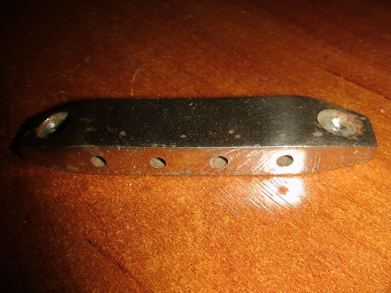 Tailpiece for Formanta Bass-l Bass Guitar USSR Soviet Vintage image 1