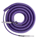 Lava Cable LCRCMP Retro Coil Straight-to-Same Guitar Bass Instrument Cable, 20 ft (Purple)