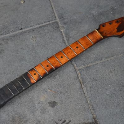 ESP Stratocaster vintage 1955 one piece maple neck*Japan1970s*survived a fire*needs work*or as deco* image 1