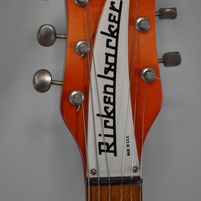 1965 Rickenbacker 450 Fireglo Finish Electric Guitar w/OHSC image 16