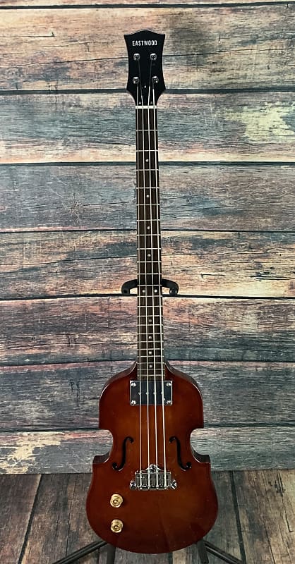 Eastwood Left Handed EB-1 4 String Electric Bass image 1