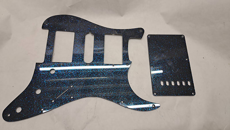 Dragon Scale Sparkle Glitter Hsh Pickguard Trem Cover Set Reverb 7831