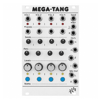 ALM/Busy Circuits ALM033 Mega-Tang 4-Channel VCA / Stereo Mixer Eurorack Synth Module