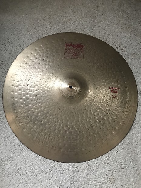 Paiste 2002 sales heavy ride 22