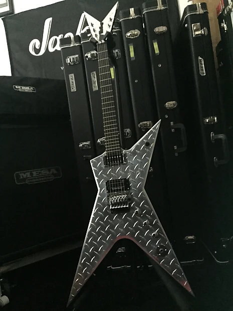 Washburn Dime 3 USA Diamond Plate Stealth 'Dimeplate