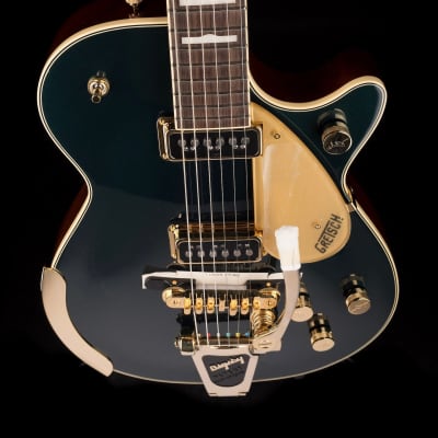 Gretsch G6128T-57 Vintage Select ’57 Duo Jet With Bigsby TV Jones Cadillac Green image 4