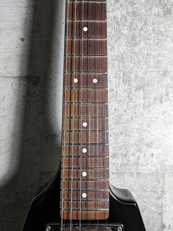 Fernandes BSV Flying V 80's Made in Japan Black FRT Floyd
