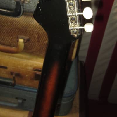 ~1965 Harmony Silvertone Silhouette Sunburst image 2