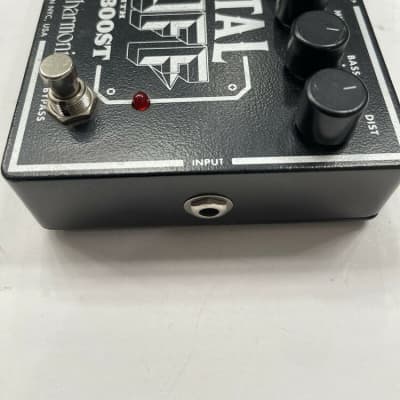 Electro Harmonix Metal Muff With Top Boost Distortion Guitar Effect Pedal image 4