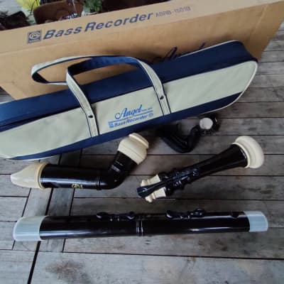 Angel Bass Recorder, Brand New/Open Box, Baroque (English) Fingering, Key F, ABS Body & Keys RRP$399 image 3