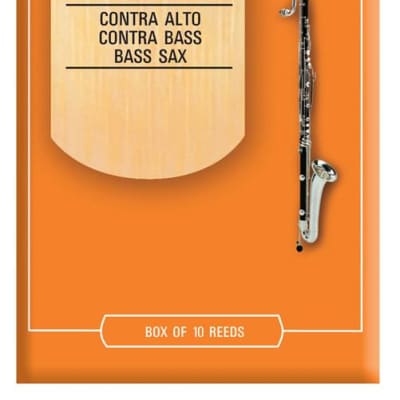 Rhythm Alto Saxophone Reeds, 10-pack with Individual Plastic Case