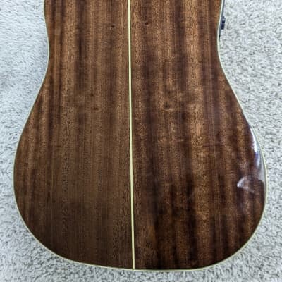 D'Angelico Premier Delancey Dreadnought Size Acoustic Electric Guitar, Sunburst image 4