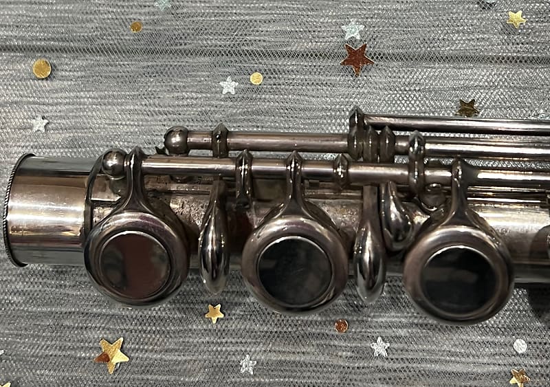 Moritz Max Monnig Leipzig Germany Flute 1930-40 - Silver