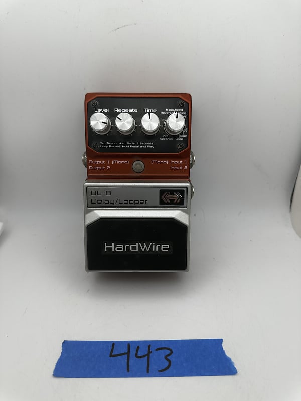 Digitech DL-8 ディレイ ループ　デジテック Digitech Hardwire DL-8 Delay/Looper — HornFX